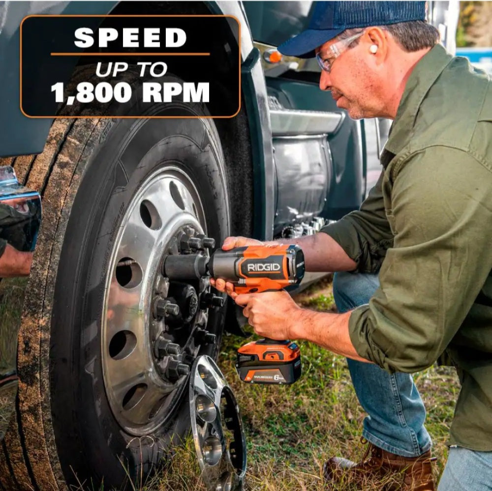 18V Brushless Cordless 4-Mode 1/2 in. High-Torque Impact 18V Brushless Cordless 4-Mode 1/2 in. High-Torque Impact